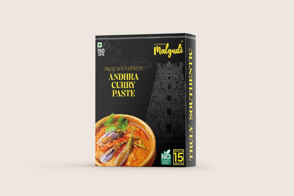 andhra chicken gravy curry paste